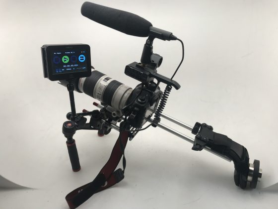 Canon Semi Pro Video With Shoulder Rig Prop Hire Setup