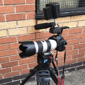 Canon Semi Pro Video With Tripod Setup Prop Hire