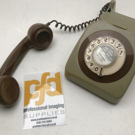 GPO 746 Retro Two Tone Rotary Dial Telephone Prop Hire
