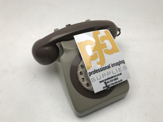 GPO 746 Retro Two Tone Rotary Dial Telephone Prop Hire